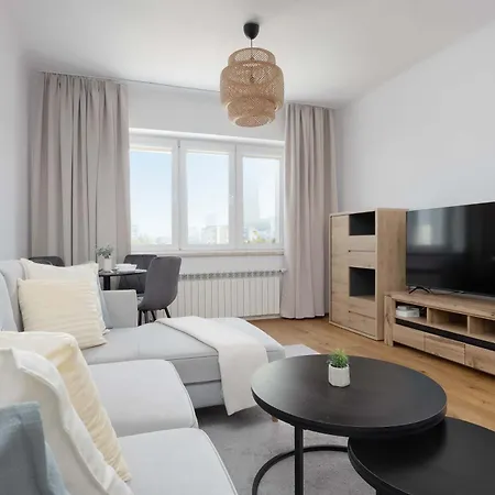 شقة Bright Mlynarska Perfect For Remote Work By Renters وارسو