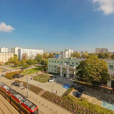 Bright Mlynarska Perfect For Remote Work By Renters Apartment