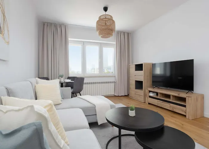 Apartament Bright Młynarska Perfect For Remote Work By Renters Warszawa